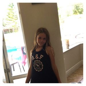 I am selling a tank top and it is dark blue